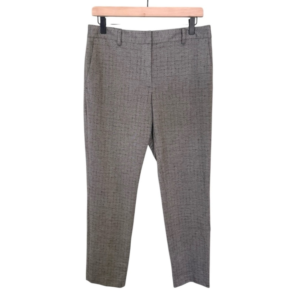 NWT Dkny The Essex Ankle Pants Slim Leg Brown Black Grey‎ Women’s Size 4